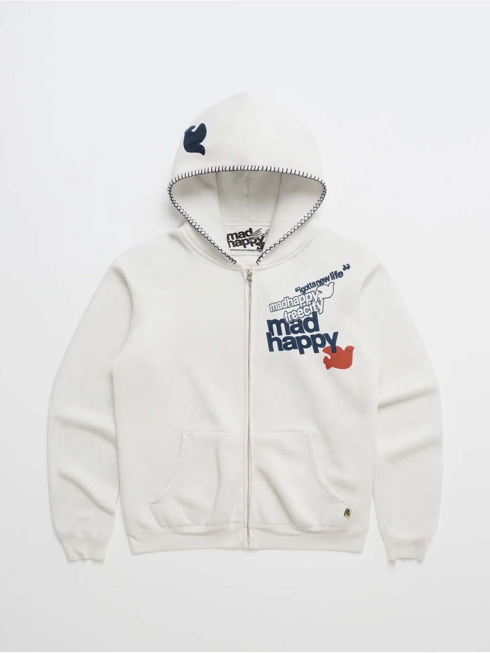Madhappy x freecity Together Forever Zip Up- size xl